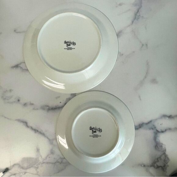 Disney Sketch Book Pluto Plates 10.5"& 8" - Picture 8 of 11